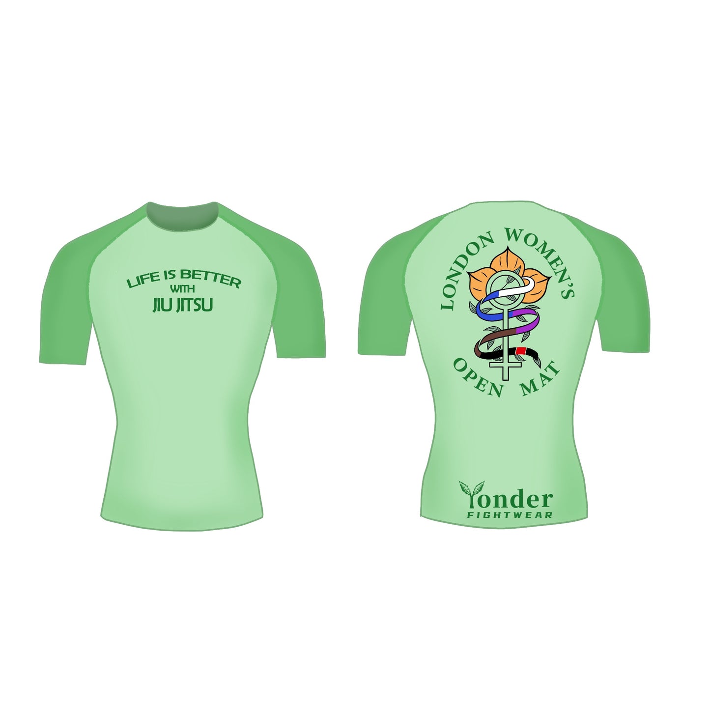Green Rash Guard